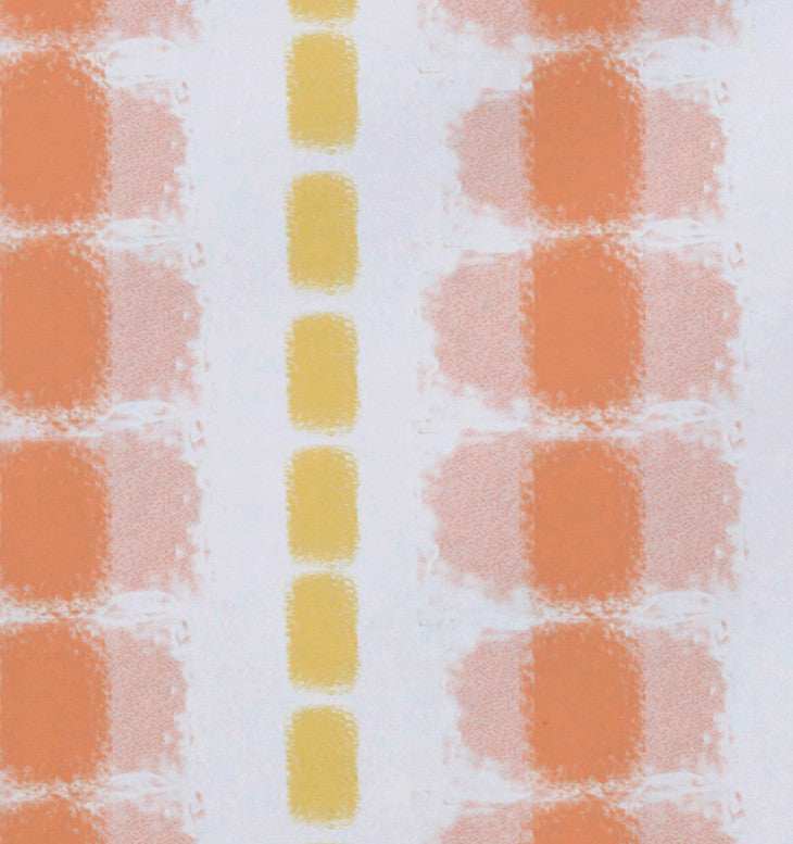Watercolor Stripe, Stripe Print Placemat, Set of 4, Yellow