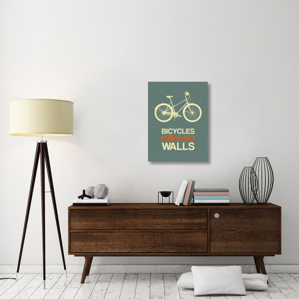 "Bicycles Have No Walls Poster 3" Fine Art Print