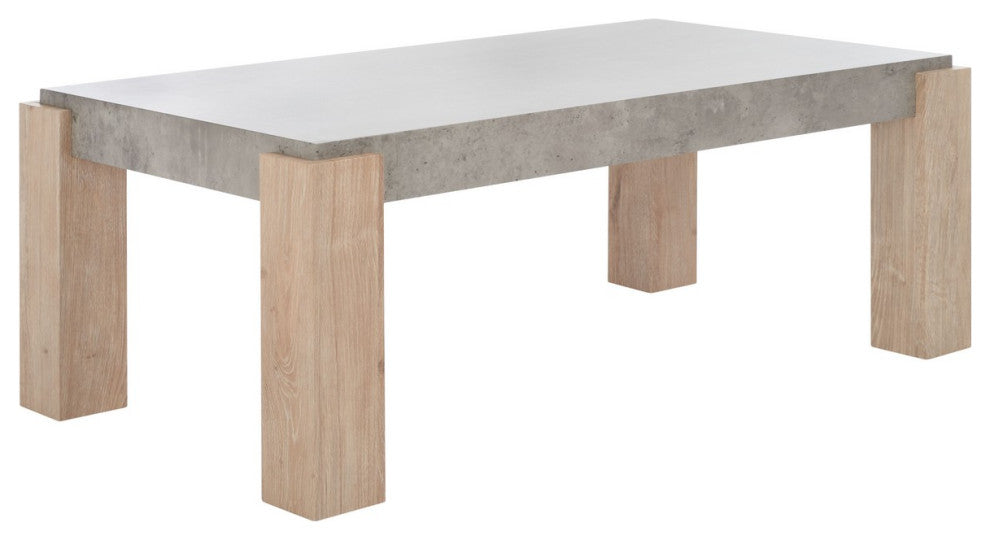 Safavieh Coromio Coffee Table, Light Grey/Natural