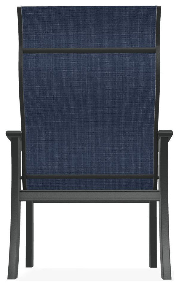 St. Catherine Sling Outdoor Armchair, Mavi/Graphite
