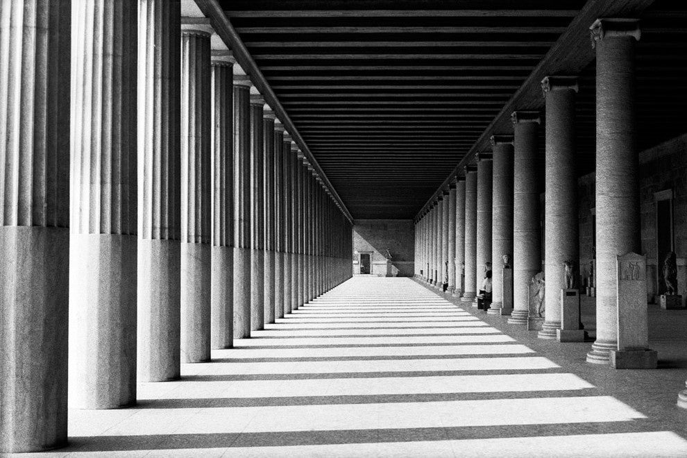 "Agora" Fine Art Canvas Print, 72"x48"