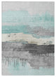 Machine Washable Indoor/Outdoor Chantille ACN1880 Teal 10' x 14' Rug