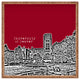 Deny Designs Bird Ave University of Denver Red Square Tray