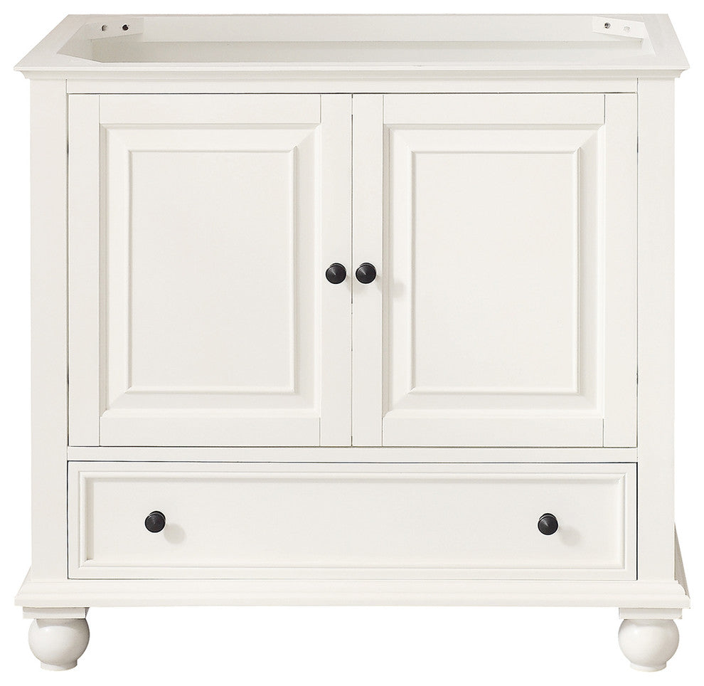 Avanity Thompson 36" Vanity Only, French White Finish