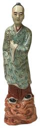Vintage Oriental Ancient Style Dressing Ceramic Man Art Figurine Hws4419