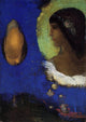 Odilon Redon Sita - 18" x 27" Premium Canvas Print