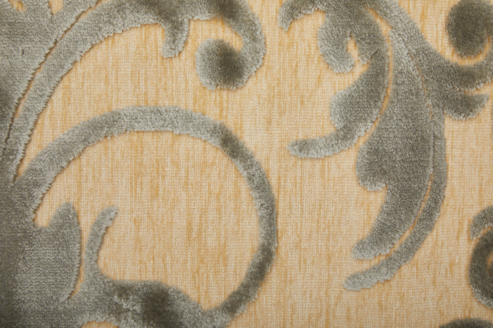 Weave & Wander Pellaro Rug, Cream/Silver, 2'2"x4'