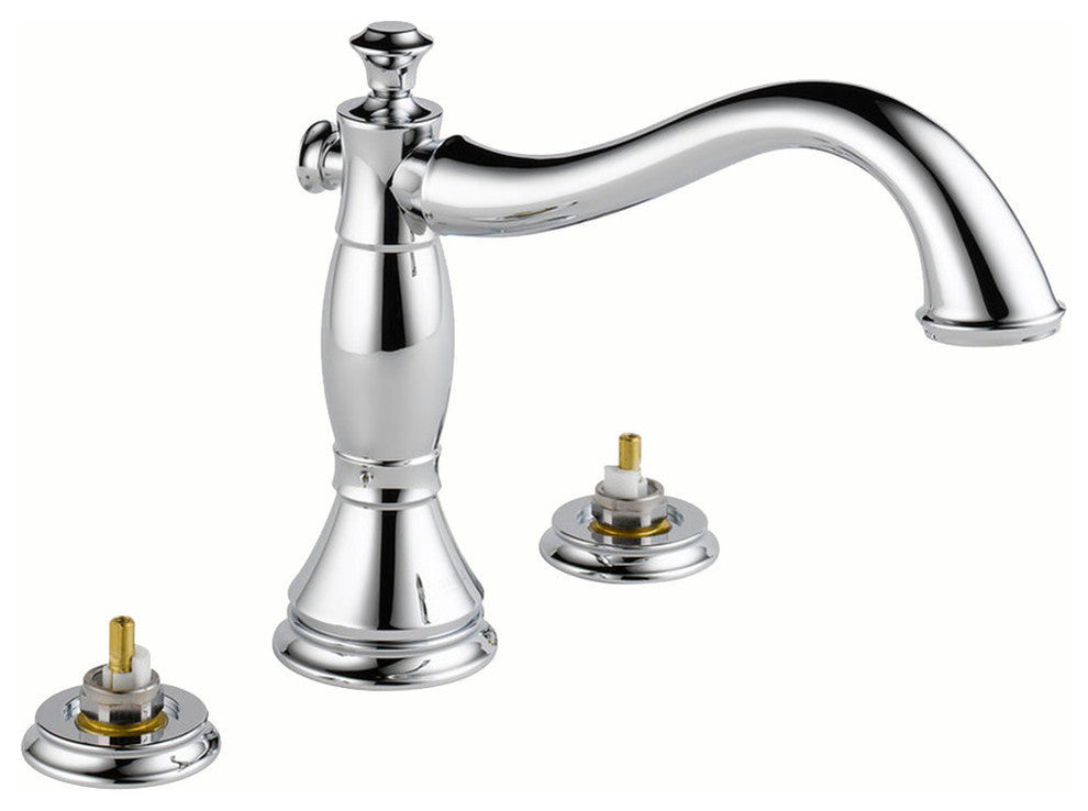 Delta Cassidy Roman Tub Trim, Less Handles, Chrome, T2797-LHP