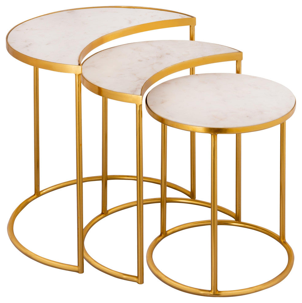 Crescent Nesting Tables