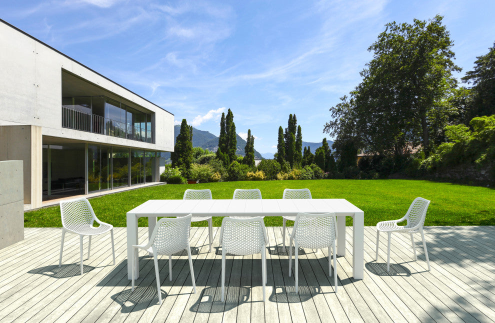 Compamia Air Dining Side Chair, Set of 2, White