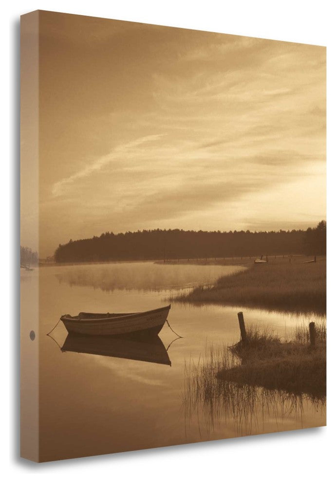 "Misty Morning" By Mike Sleeper, Giclee Print on Gallery Wrap Canvas