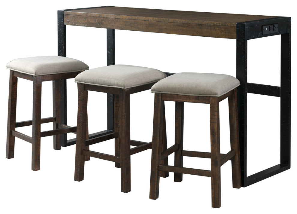 Picket House Furnishings Enrico Multipurpose Bar Table Set