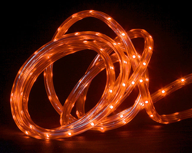 10' LED Indoor/Outdoor Christmas Linear Tape Lighting, Orange