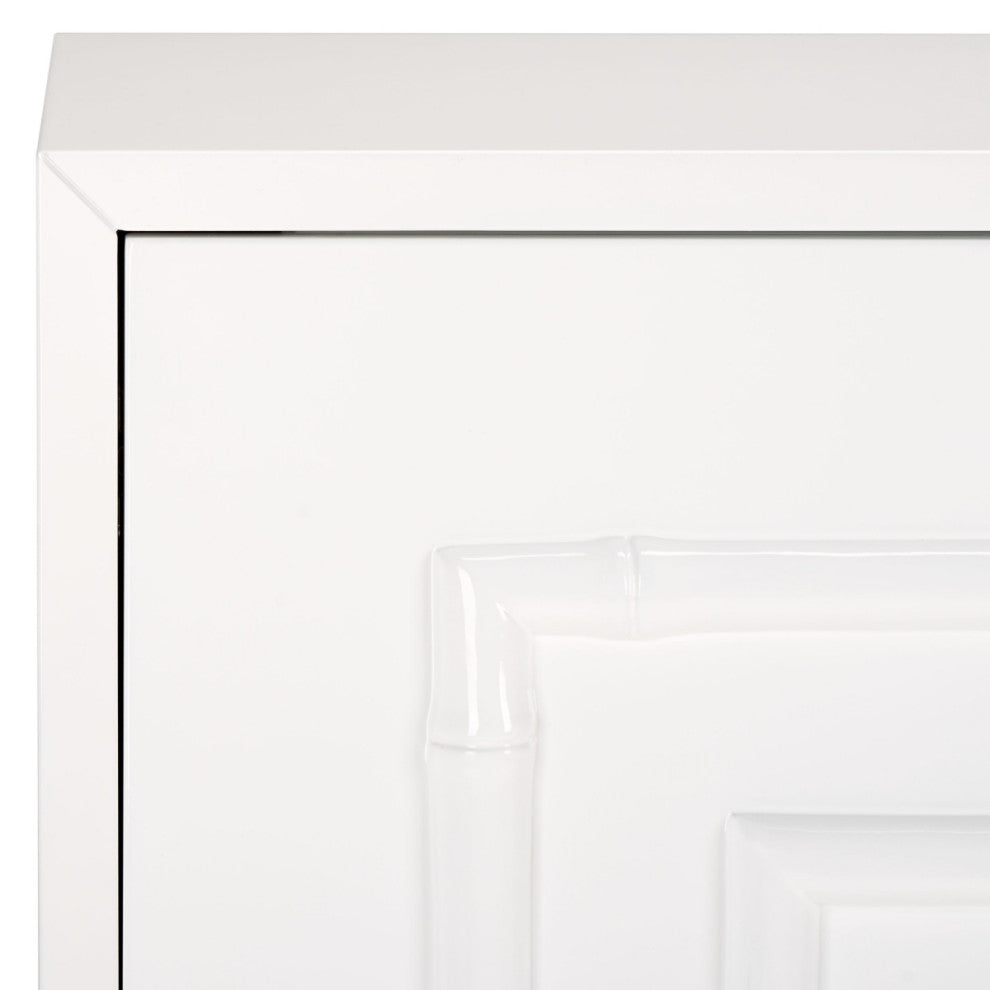 Safavieh Couture Ruben Cabinet, White/Gold