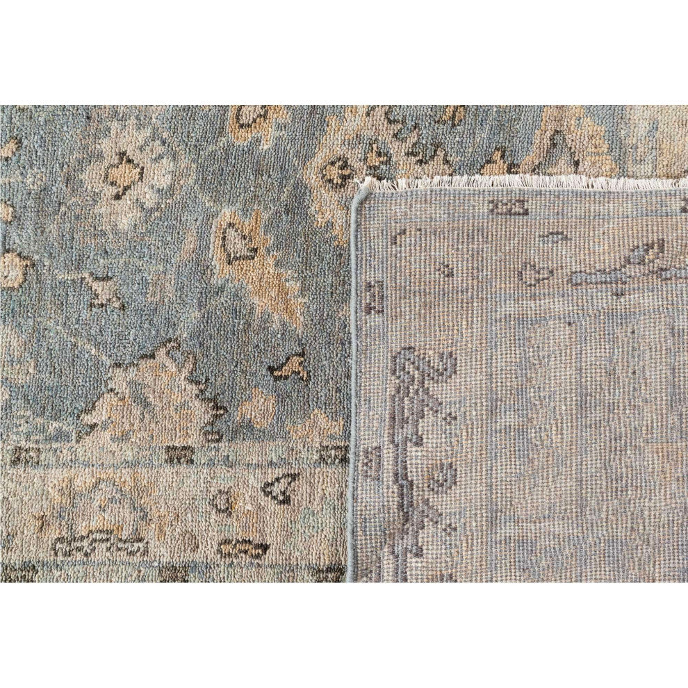 Shirin Leif Area Rug, Blue, 2'6"x8'