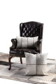 Giselle Cowhide Gray Trim 12x20"