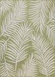 Loloi Easton Ivory / Green 18" x 18" Sample Rug