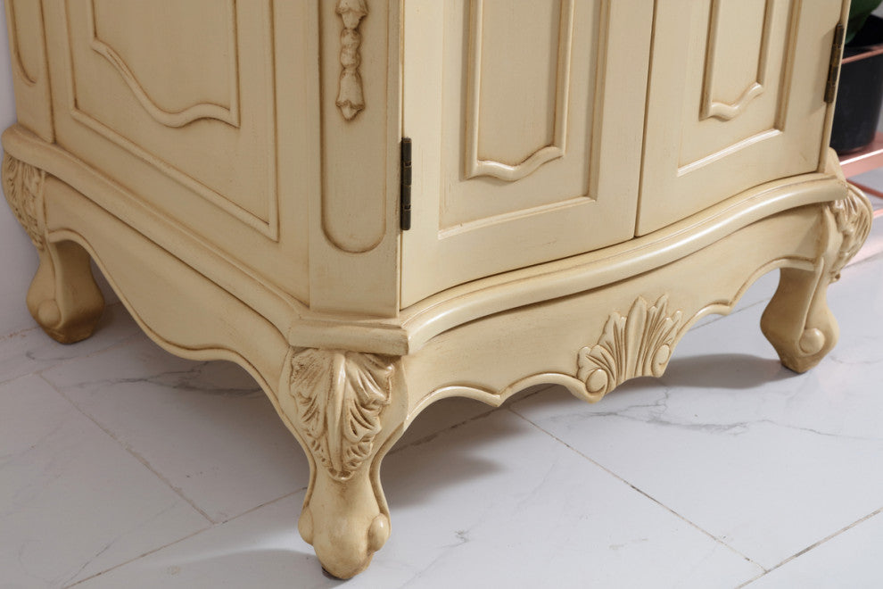 27" Single Bathroom Vanity, Vintage Mint