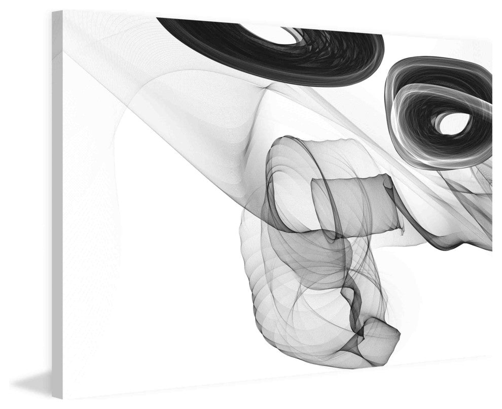 "Abstract Black and White 18-44-44" Print by Irena Orlo