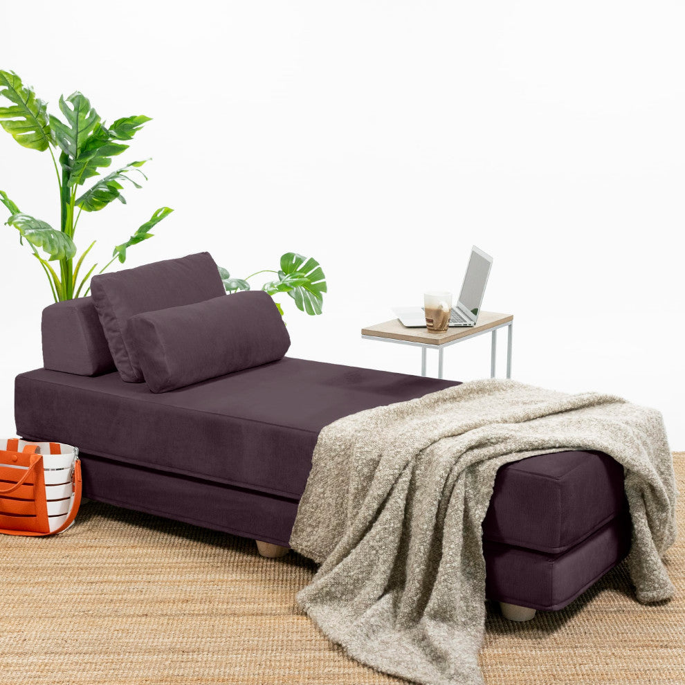 Jaxx Balshan Chaise Lounge Daybed, Pinot