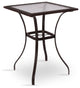 Stunning Outdoor Patio Rattan Square Table With Glass Top