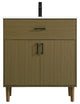 Home Living 30" Single Bathroom Vanity, Chestnut Brown