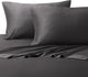 Bamboo Cotton Blend Silky Hybrid Sheet Set, Charcoal, King