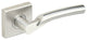 Phoenix Lever, Half Passage, Right Hand, Satin Stainless Steel, 2-3/4" Backset
