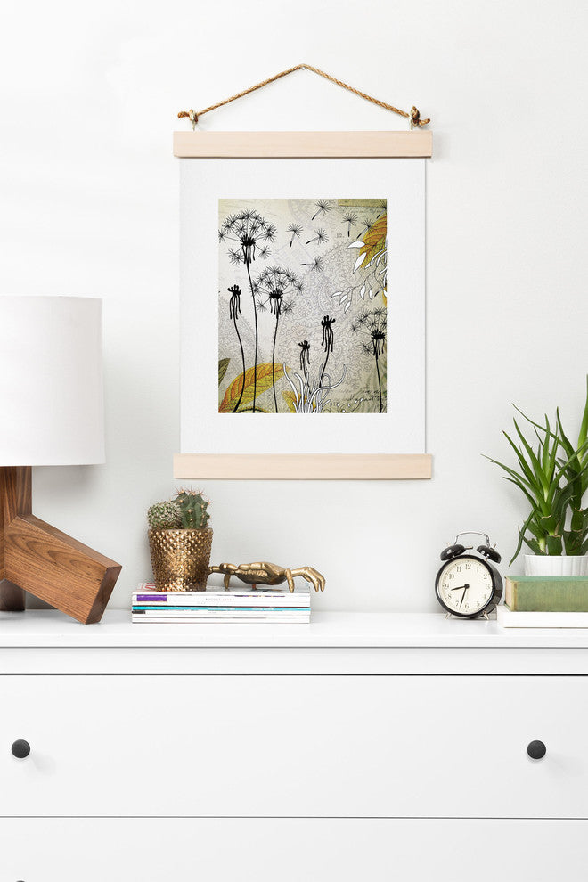 Deny Designs Iveta Abolina Little Dandelion Art Print