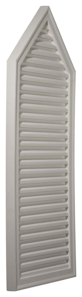 24 1/8"W x 54 1/8"H x 1 7/8"P, Peaked Gable Vent - Decorative