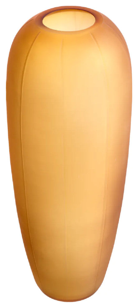 Yellow Glass Bouquet Vase | Eichholtz Zenna, Large