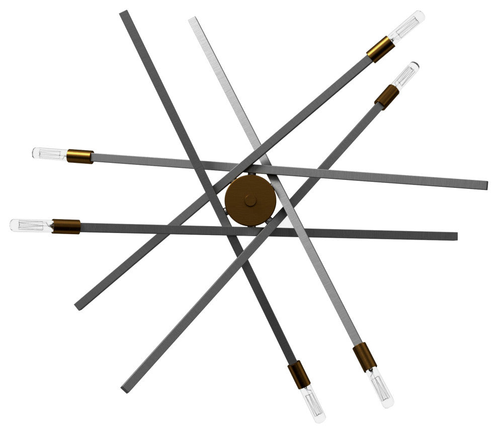 Hinkley Archer Large Adjustable Single Tier, Brushed Nickel