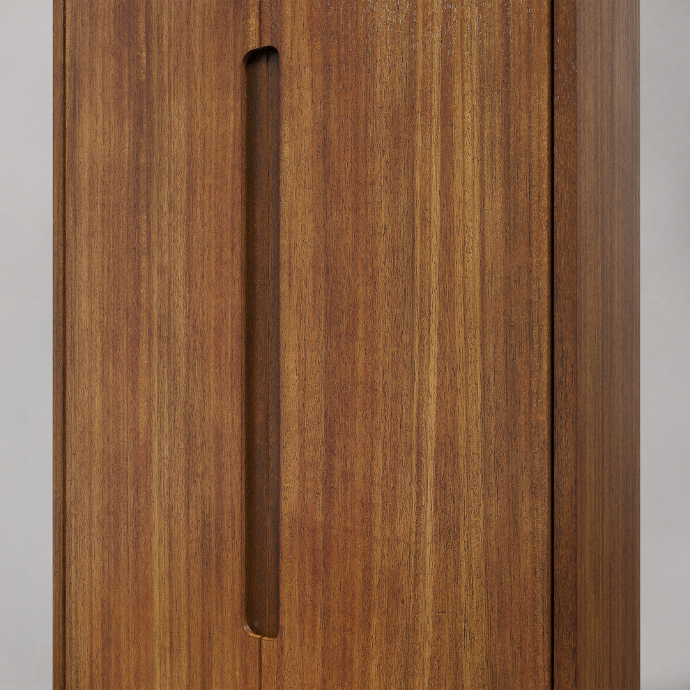 Sequoia 24 In. W x 33 In. H x 8 In. D Bath Storage Wall Cabinet in Mangowood