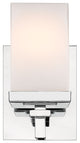 Maddox 1-Light Wall Sconce in Chrome