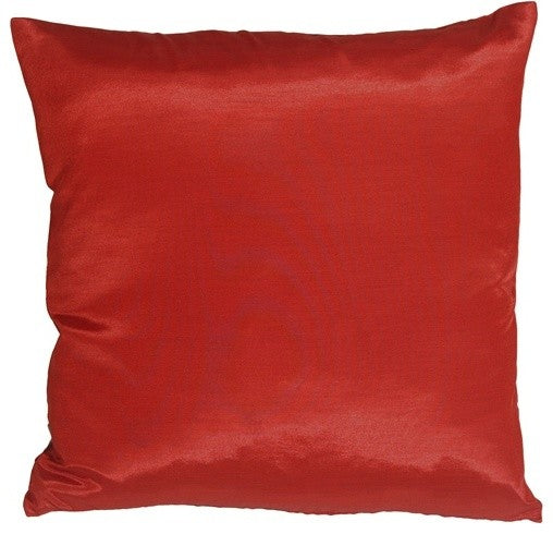 Pillow Decor - Bohemian Damask Red, White and Ocher Throw Pillow