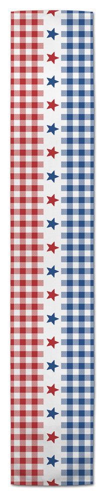 Buffalo Check Stars 16x90 Table Runner