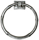 Bamboo Towel Ring, Antique Brass