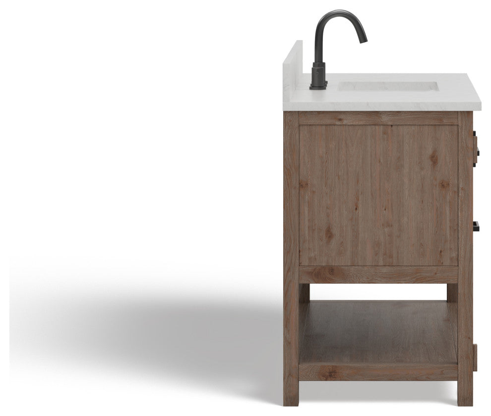 The Betsy Bathroom Vanity, Brown, 42", Single Sink, Freestanding