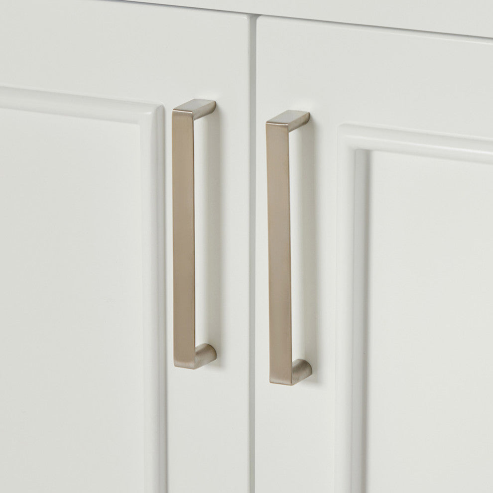 Ariel Stafford 31" Single Sink Bathroom Vanity Base, White