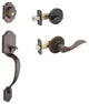 Active Handle Set, Waverlie Lever Interior Trim, Tuscan Bronze