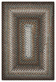 Homespice Decor Midnight Moon Indoor/Outdoor Braided Rug 8' x 10'(Rectangle)