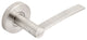 Horizon Lever, Half Passage, Right Hand, Satin Stainless Steel, 2-3/4" Backset