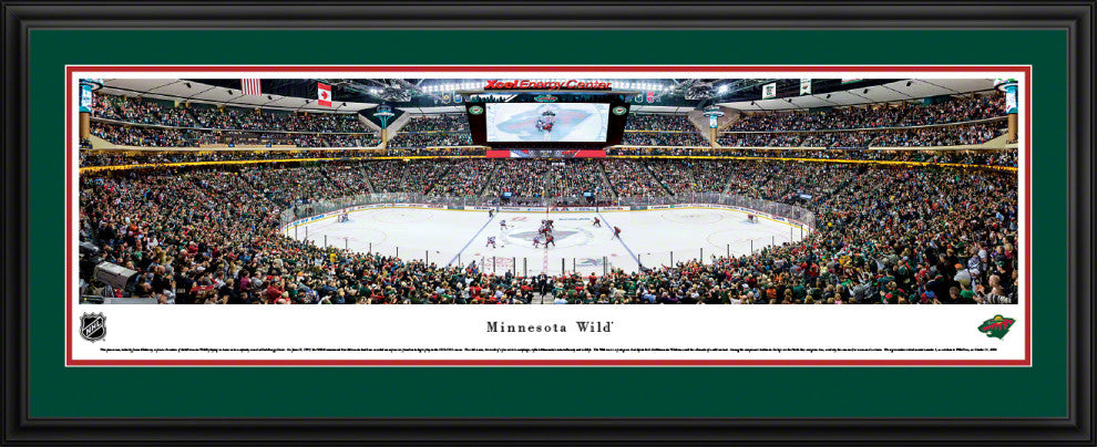 Minnesota Wild, Center Line, Deluxe Frame