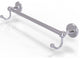 Shadwell 36" Towel Bar with Integrated Hooks, Satin Chrome