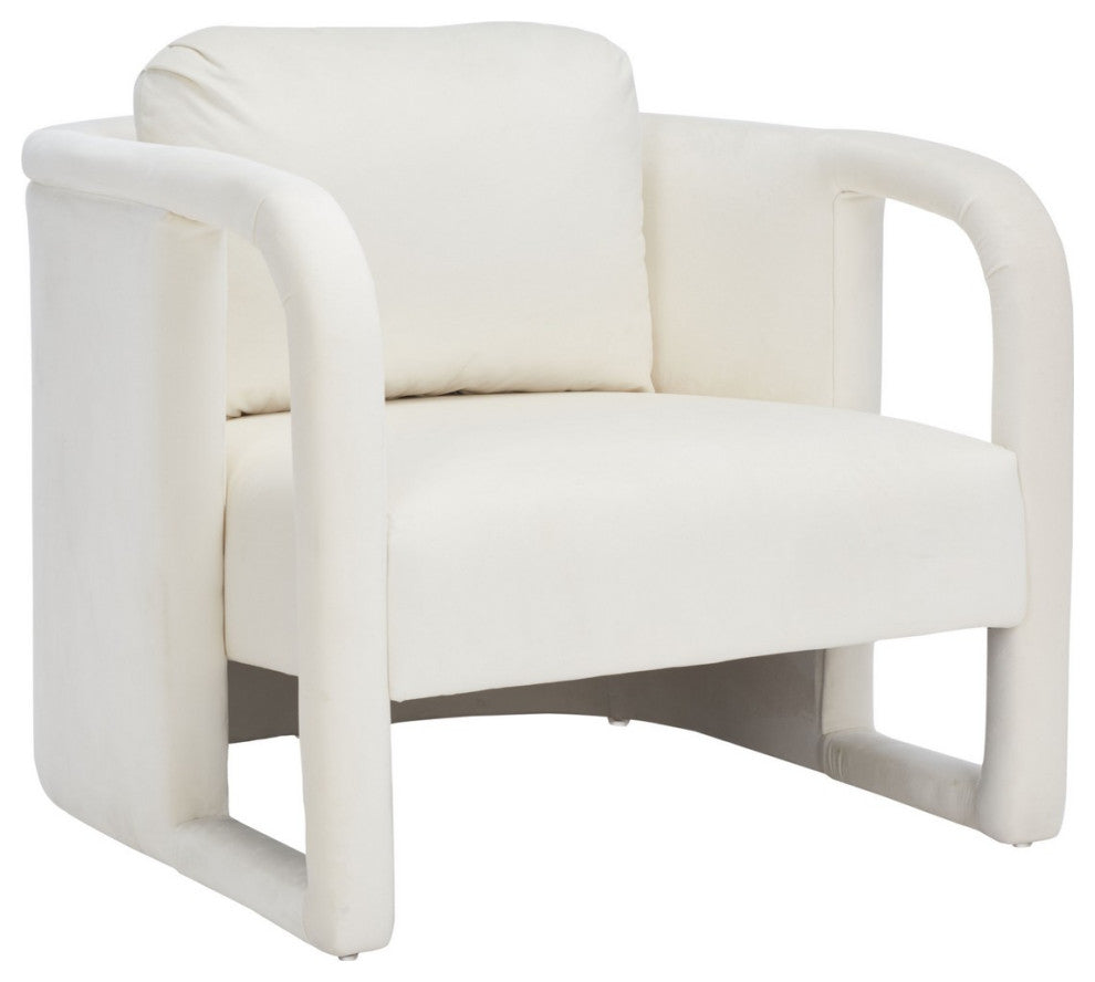 Safavieh Fifer Accent Chair, Creme