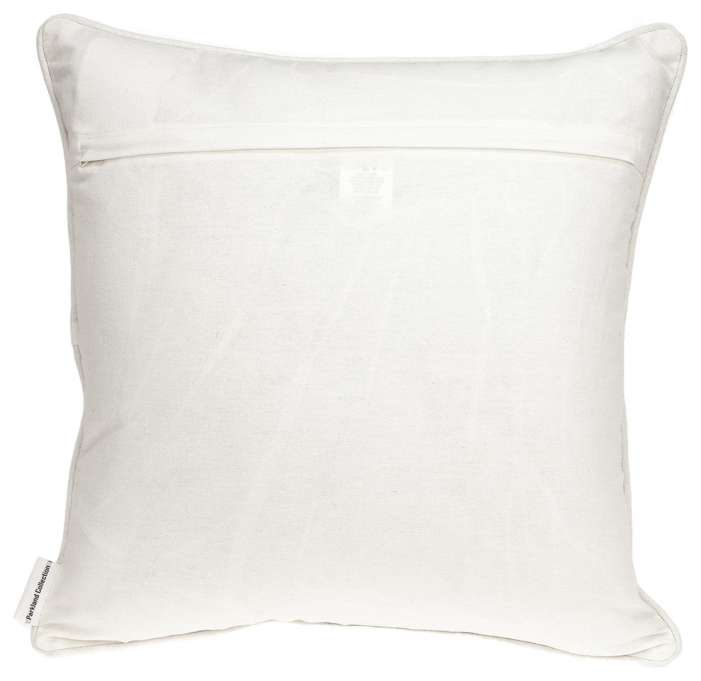 Machu Transitional Multicolored Pillow Cover With Poly Insert