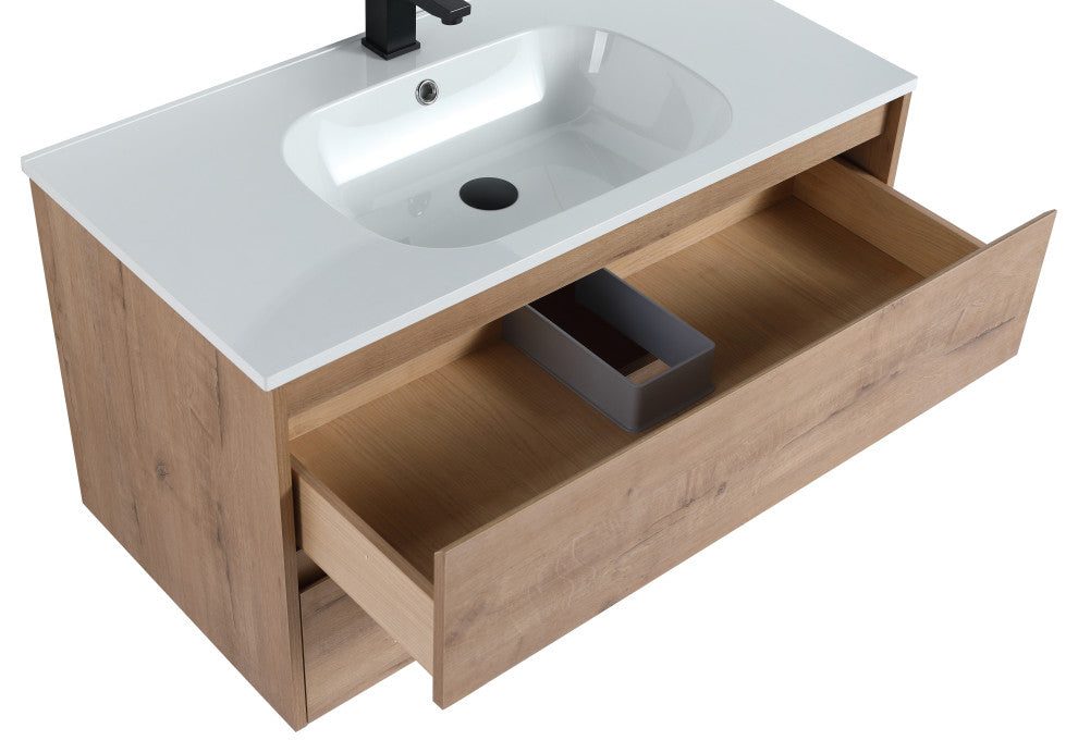 36" Sink Vanity, Plywood, Smc Top, No Faucet