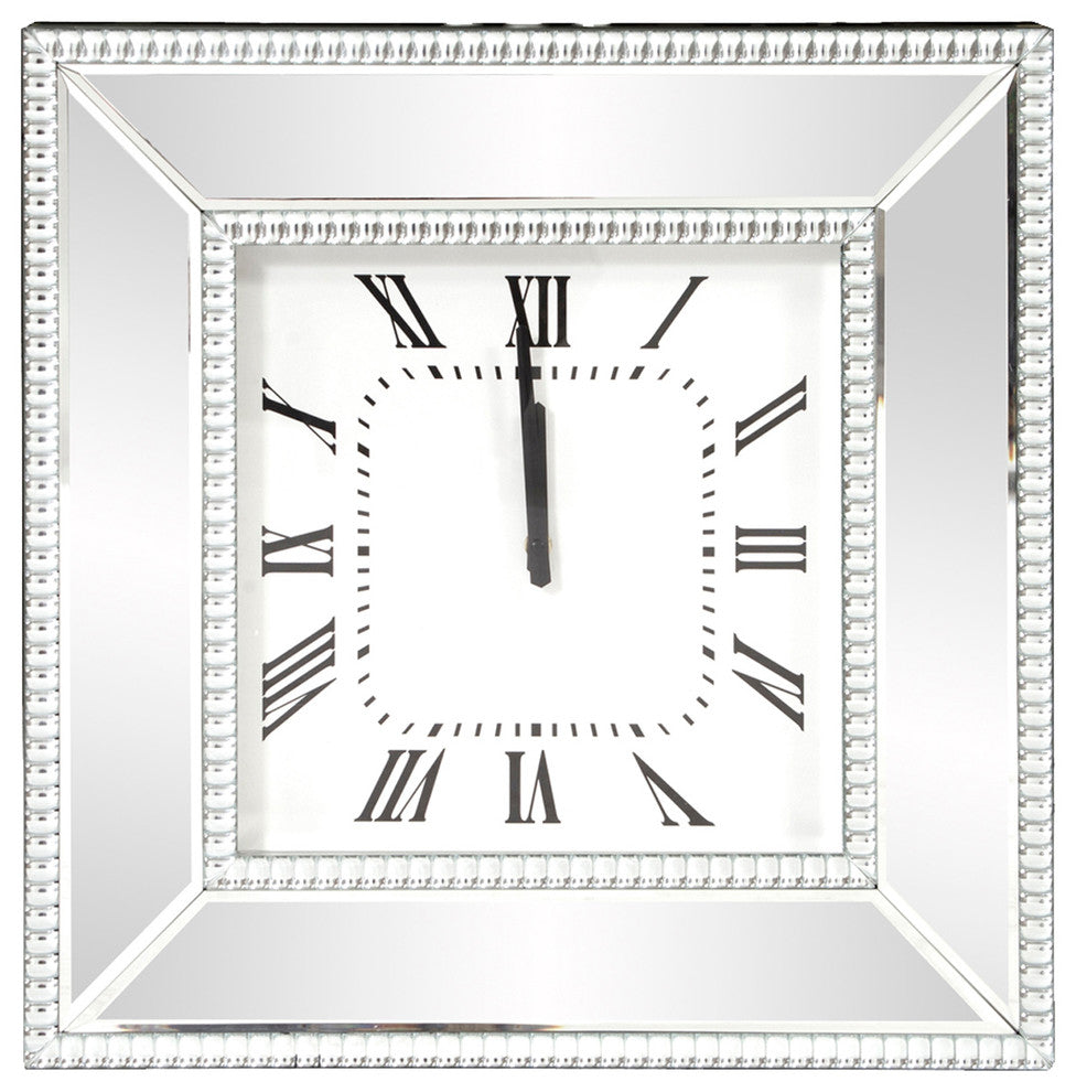 Howard Elliott Mirrored Wall Clock