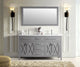 Wimbledon Vanity, Gray, 60"