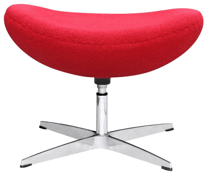 Modern Classics Inner Ottoman Fabric, Red